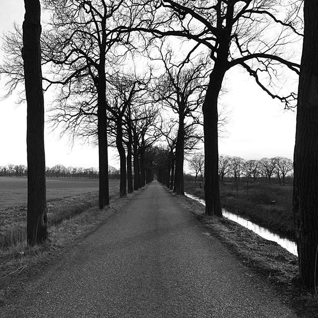 Long road ahead while running