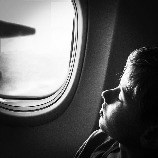 Sleepy airplane