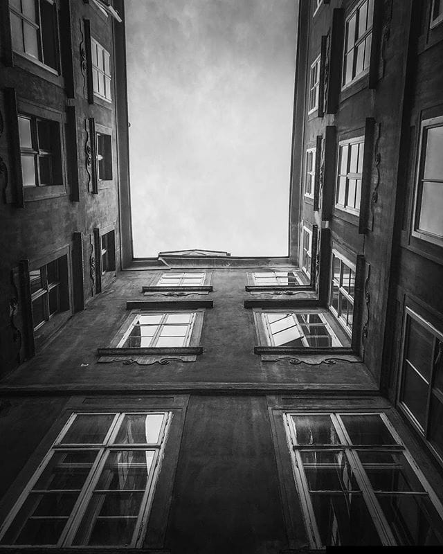 Looking up in Vienna