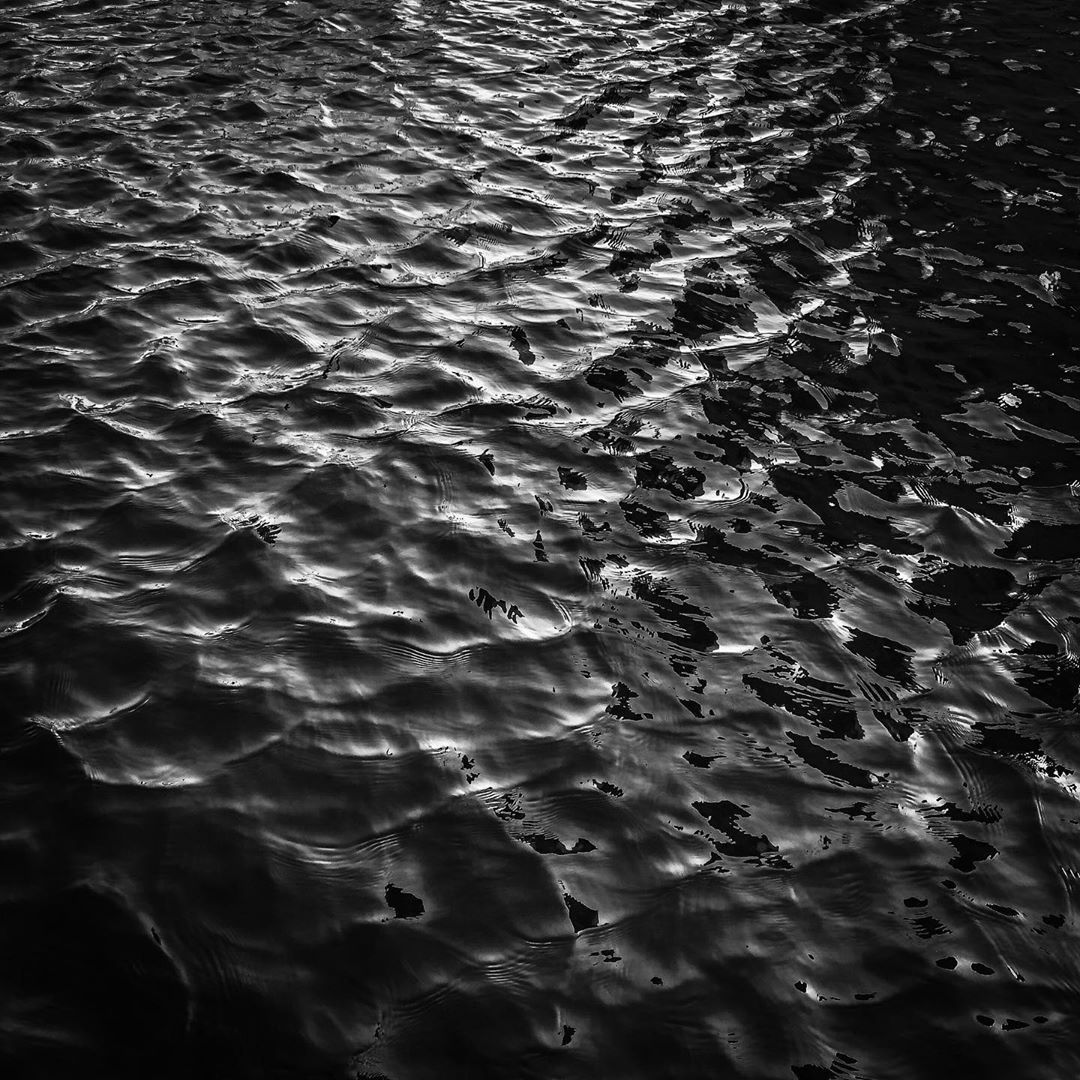 Dark water reflection