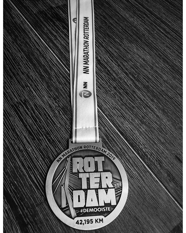 finished marathon of rotterdam bnw